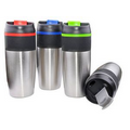 15 oz. Stainless Steel Thermos with Flip Lid